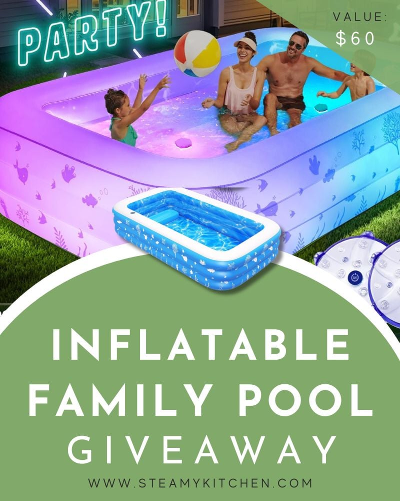 Inflatable Family Outdoor Pool GiveawayEnds in 89 days.